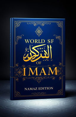 A visually striking book cover design for a book titled 'WORDS OF IMAM'