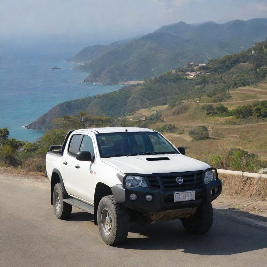 A compact, sturdy car from Timor-Leste, designed for the rugged terrain of the country