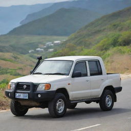 A compact, sturdy car from Timor-Leste, designed for the rugged terrain of the country