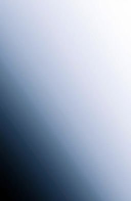 A stunning gradient background transitioning smoothly from white at the top to black at the bottom, creating a beautiful contrast that serves as a canvas for the main subject