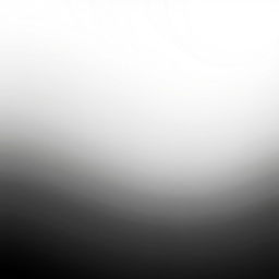 A beautifully smooth gradient background transitioning seamlessly from pure white at the top to pitch black at the bottom, with a soft and harmonious blend that creates an elegant and calming effect, perfect for enhancing any subject placed upon it