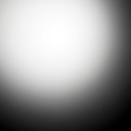 An exquisitely smooth gradient background transitioning gently from bright white at the top to deep pitch black at the bottom, showcasing a flawless blend that creates a serene and captivating atmosphere, ideal for enhancing any subject