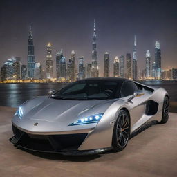 A United Arab Emirates supercar representing the epitome of luxury and top-tier technology