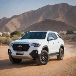 An Omani SUV built for the varied landscapes from deserts to mountains