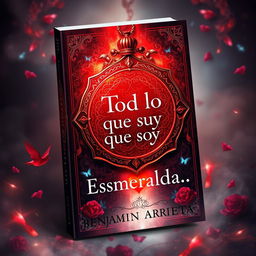 A stunning book cover design that encapsulates the essence of the author
