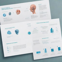 A single, detailed slide for a medical-themed PowerPoint presentation