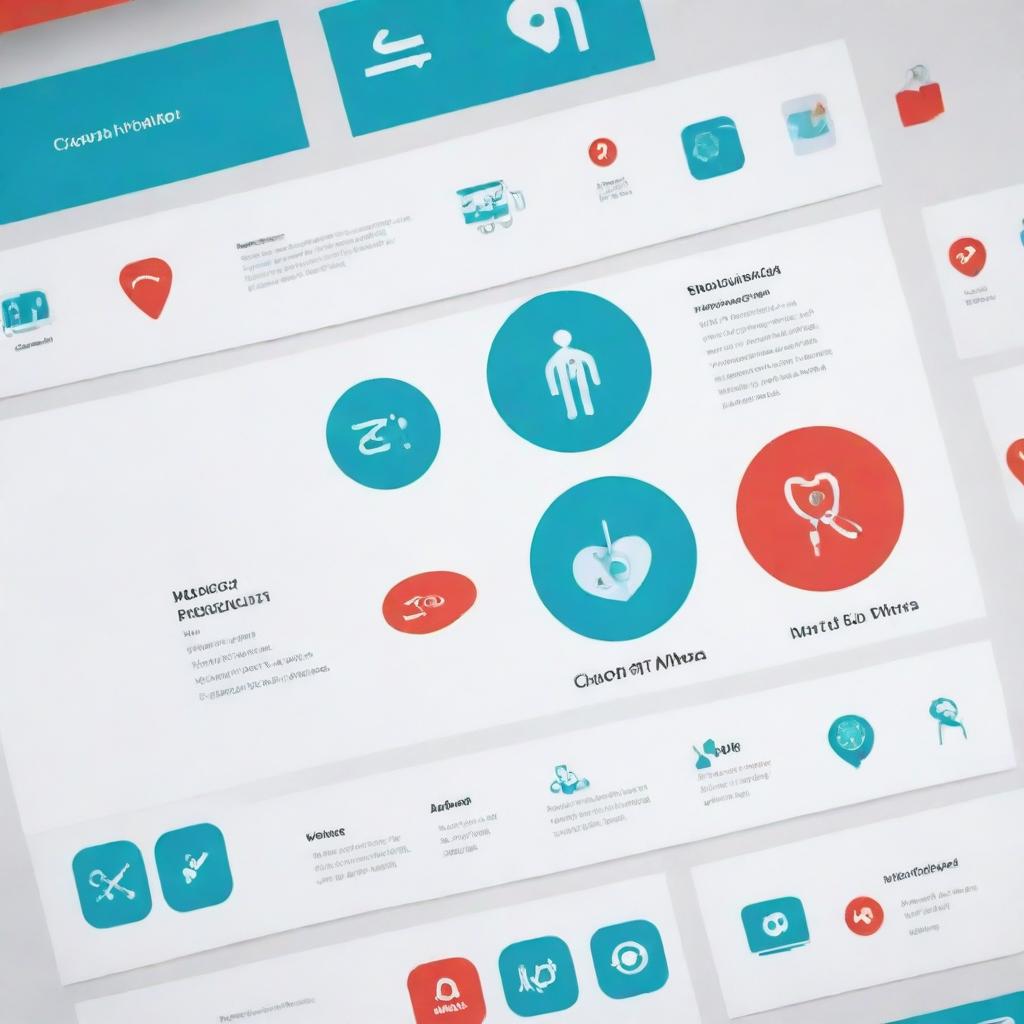 A well-designed, engaging template for a medical-themed PowerPoint presentation