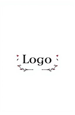 A simple yet elegant design featuring a clean white background