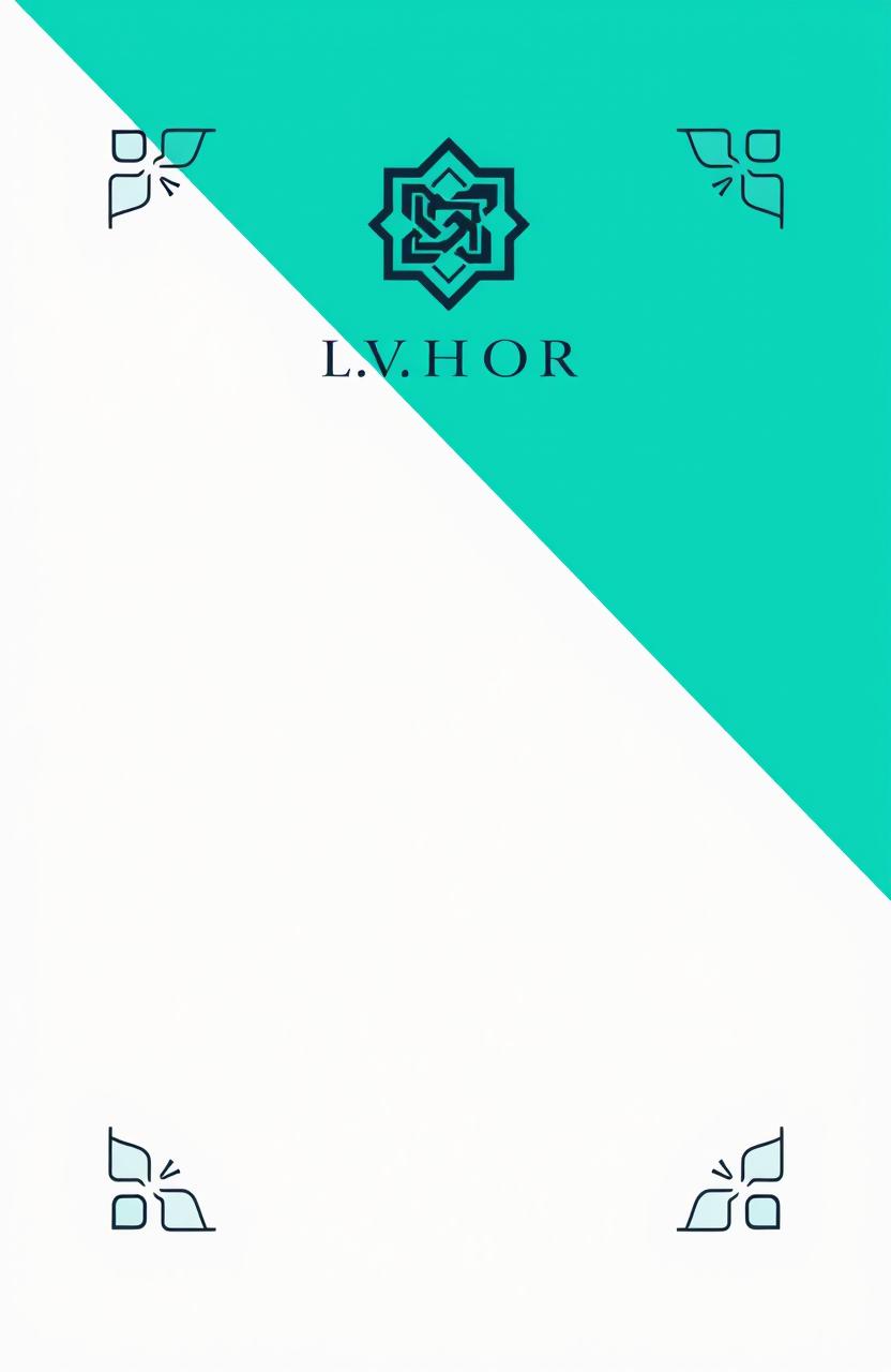 A visually striking book cover design featuring a two-color background split diagonally