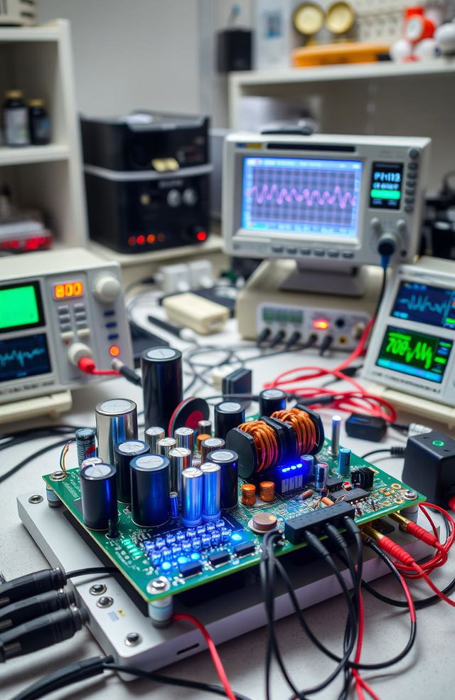 Designing a power supply control loop featuring a modern, high-efficiency switching regulator with a digital controller