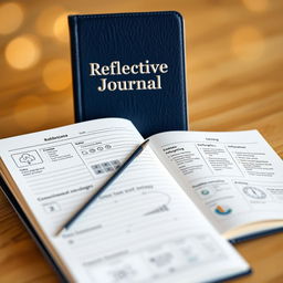 A reflective journal for Human Resource Management, featuring a sleek, modern design