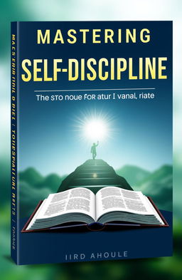 A book cover design for "Mastering Self-Discipline: 11 Essential Rules for Personal Growth"
