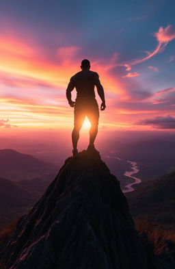 An ethereal and majestic scene depicting a powerful, hidden strength