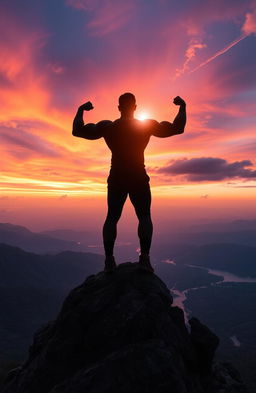 An ethereal and majestic scene depicting a powerful, hidden strength