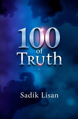A captivating book cover design for '100 of Truth' by Sadik Lisan