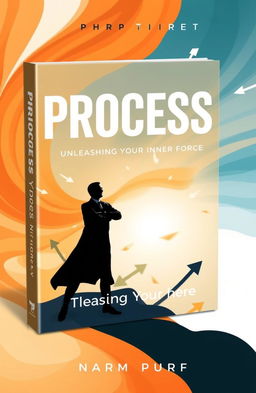 An artistic book cover design for 'PROCESS: Unleashing Your Inner Force'