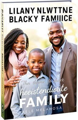 A touching and inspirational book cover featuring a resilient black family