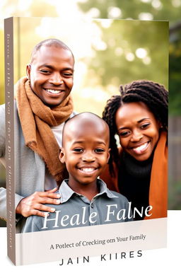 A touching and inspirational book cover featuring a resilient black family