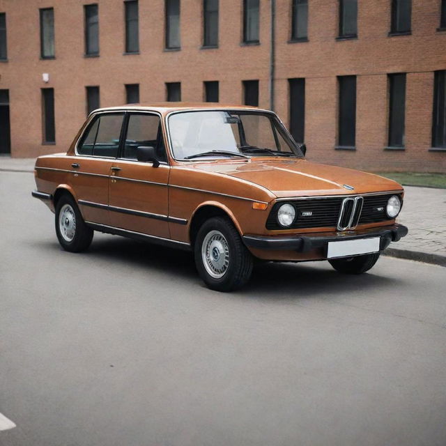 A unique vehicle that encapsulates the design DNA of a refined BMW and a modest Lada, showcasing a blend of luxury and simplicity