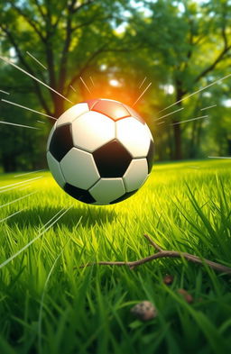 A visually engaging and illustrative depiction of a rolling ball, showcasing its dynamics and the physics involved in its motion