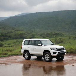 A resilient Burundian vehicle, designed for the country's diverse terrains