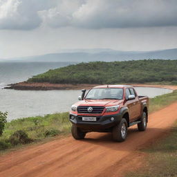 A resilient Burundian vehicle, designed for the country's diverse terrains