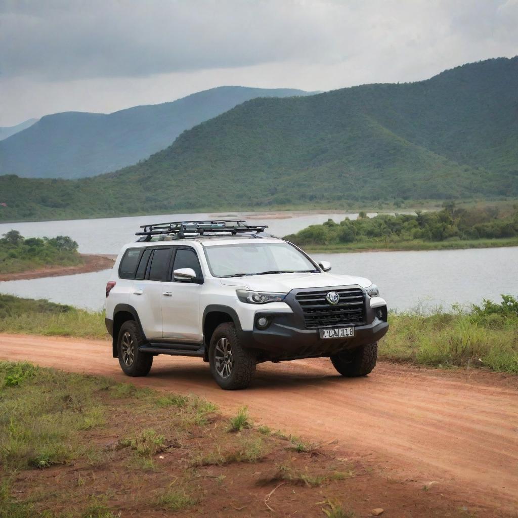 A resilient Burundian vehicle, designed for the country's diverse terrains