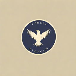 An empowered, elegant emblem with the text 'Forelli Redemption', the design evokes feelings of rebirth and redemption.