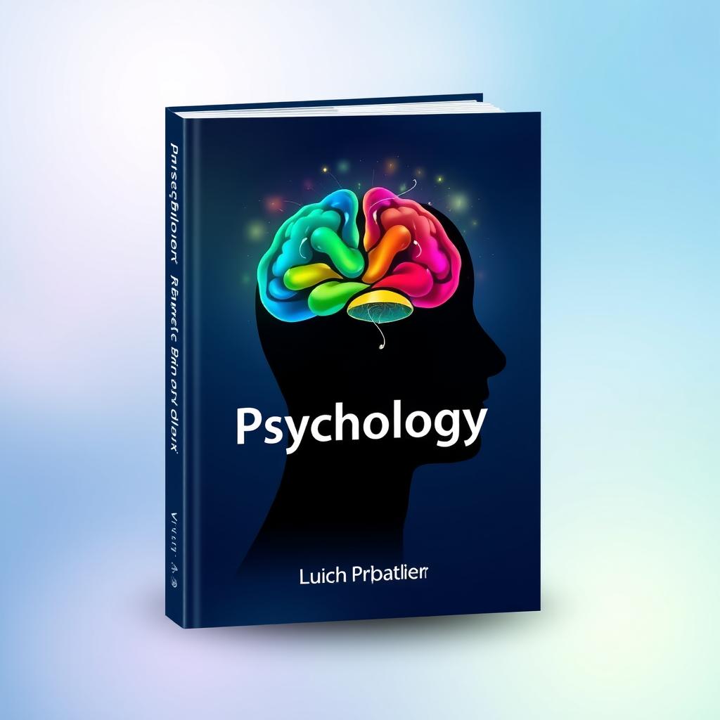 A creative and captivating book cover design for a psychology-themed book