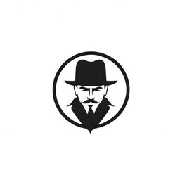 A mafia-themed, cool, and intimidating logo representing 'Forelli Redemption'