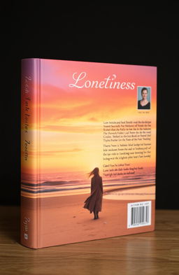 A beautifully designed book cover depicting the theme of loneliness