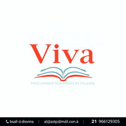 Design a logo for 'Editora Viva Palavra'