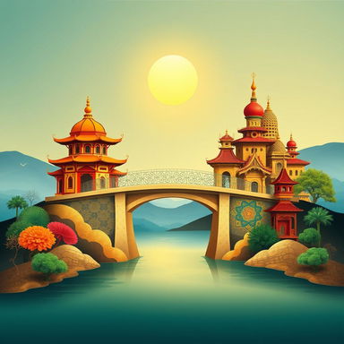 Bridging Cultures: A Stunning Cover Design