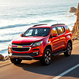 A sleek Chevrolet Trailblazer, showcasing its modern design and stylish features