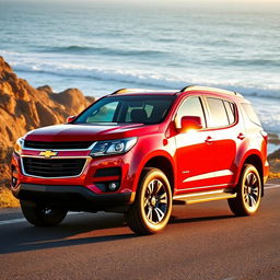 A sleek Chevrolet Trailblazer, showcasing its modern design and stylish features