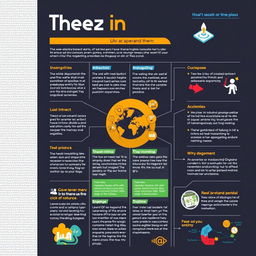 An informative poster that visually explains a specific topic, featuring eye-catching graphics and clear, easy-to-read text