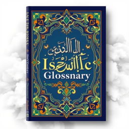 A visually striking book cover for an Islamic glossary titled 'AFL Islamic Glossary'