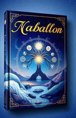 A beautifully illustrated book cover that represents deep meditation practices based on the Torah and Kabbalah