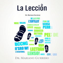 A book cover for a story titled 'La Lección' by Dr