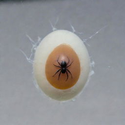 A moment of surprise and anticipation as the egg in the incubator begins to hatch, fractures spiderwebbing across its surface, revealing a hint of what lies within