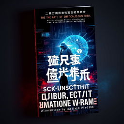 An eye-catching book cover design for 'Искусство Информационной Войны' (The Art of Information Warfare) inspired by the principles of Sun Tzu, authored by Vladdd183