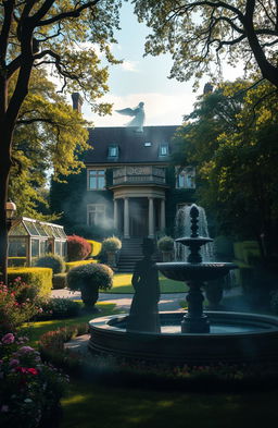 A ghost story set in the enchanting Sussex Grange during a warm summer's day