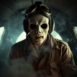A sinister portrayal from the horror film 'The Last Day', featuring the terrifying villain Jackson Null