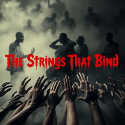 A powerful and evocative image inspired by the theme 'The Strings That Bind' by Koketso Modisakeng