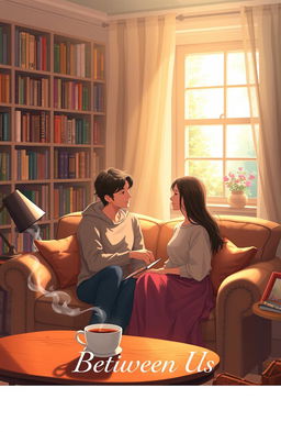 A serene and intimate scene capturing the essence of connection between two people