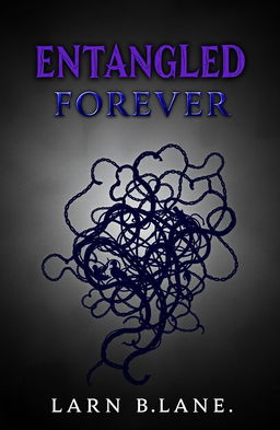 An ominous book cover featuring a gradient background of deep grey and black, creating a shadowy and oppressive atmosphere