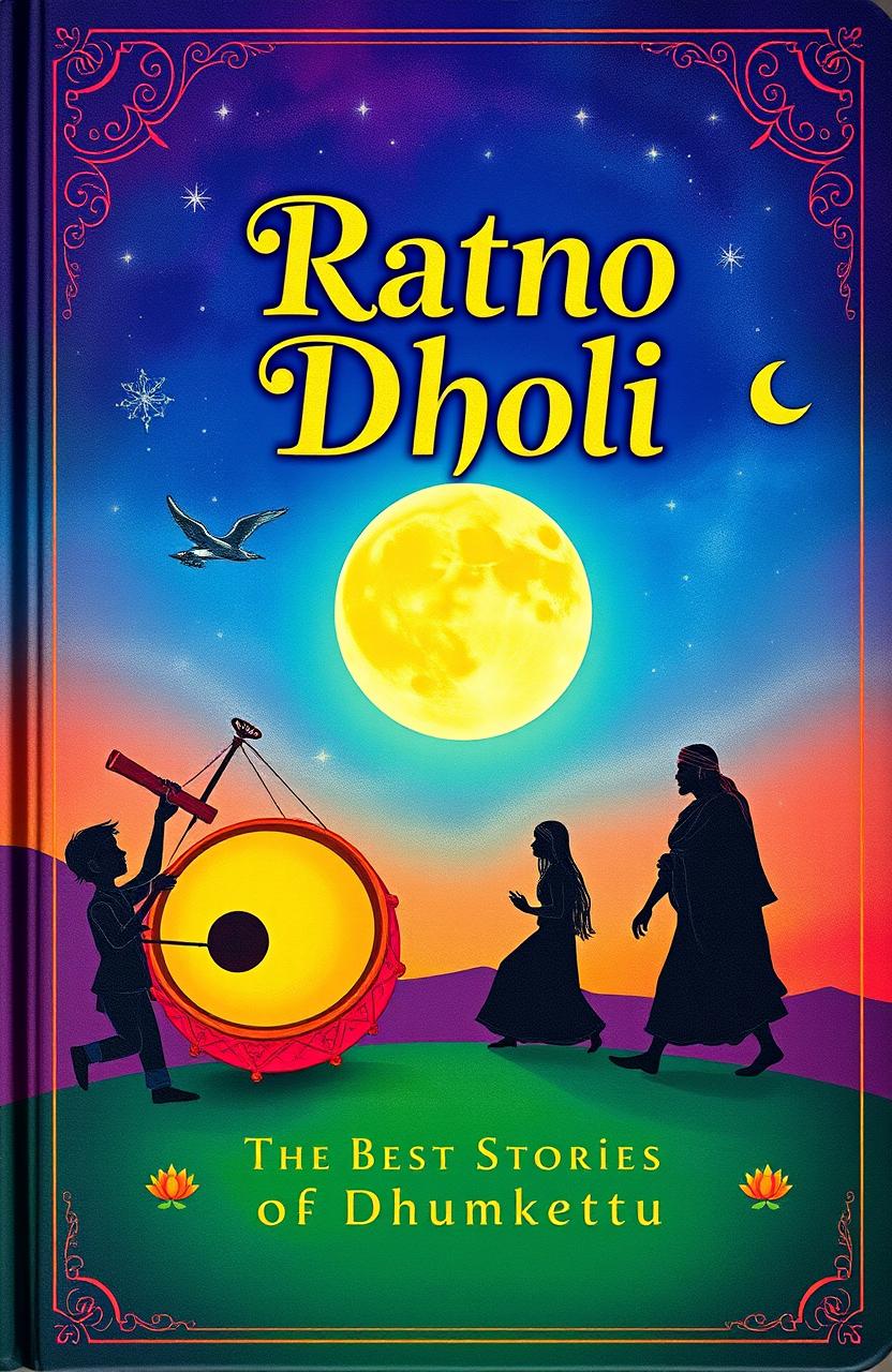 An imaginative book cover for 'Ratno Dholi: The Best Stories of Dhumketu'