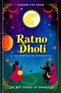 An imaginative book cover for 'Ratno Dholi: The Best Stories of Dhumketu'