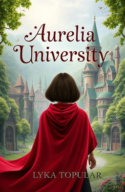 A cover page for the story titled 'Aurelia University'