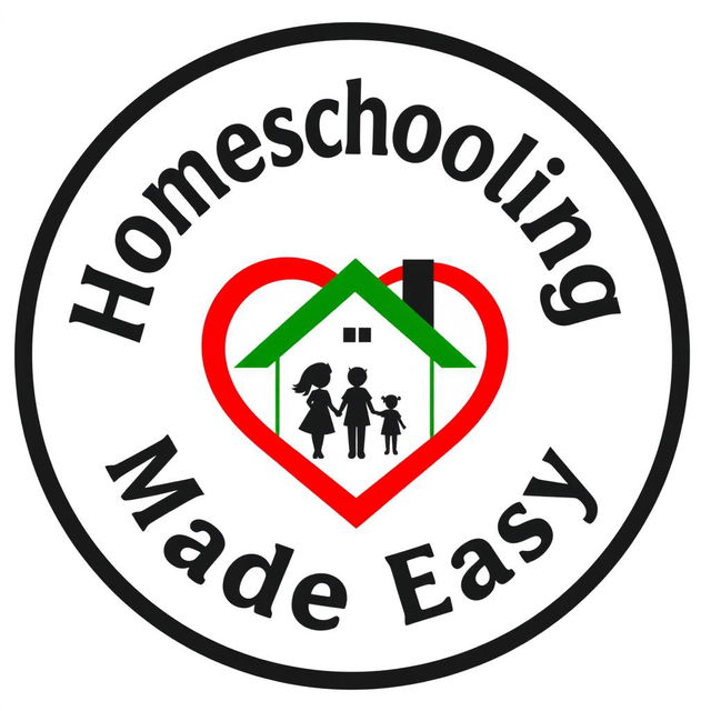 A simple, circular logo for 'Homeschooling Made Easy'